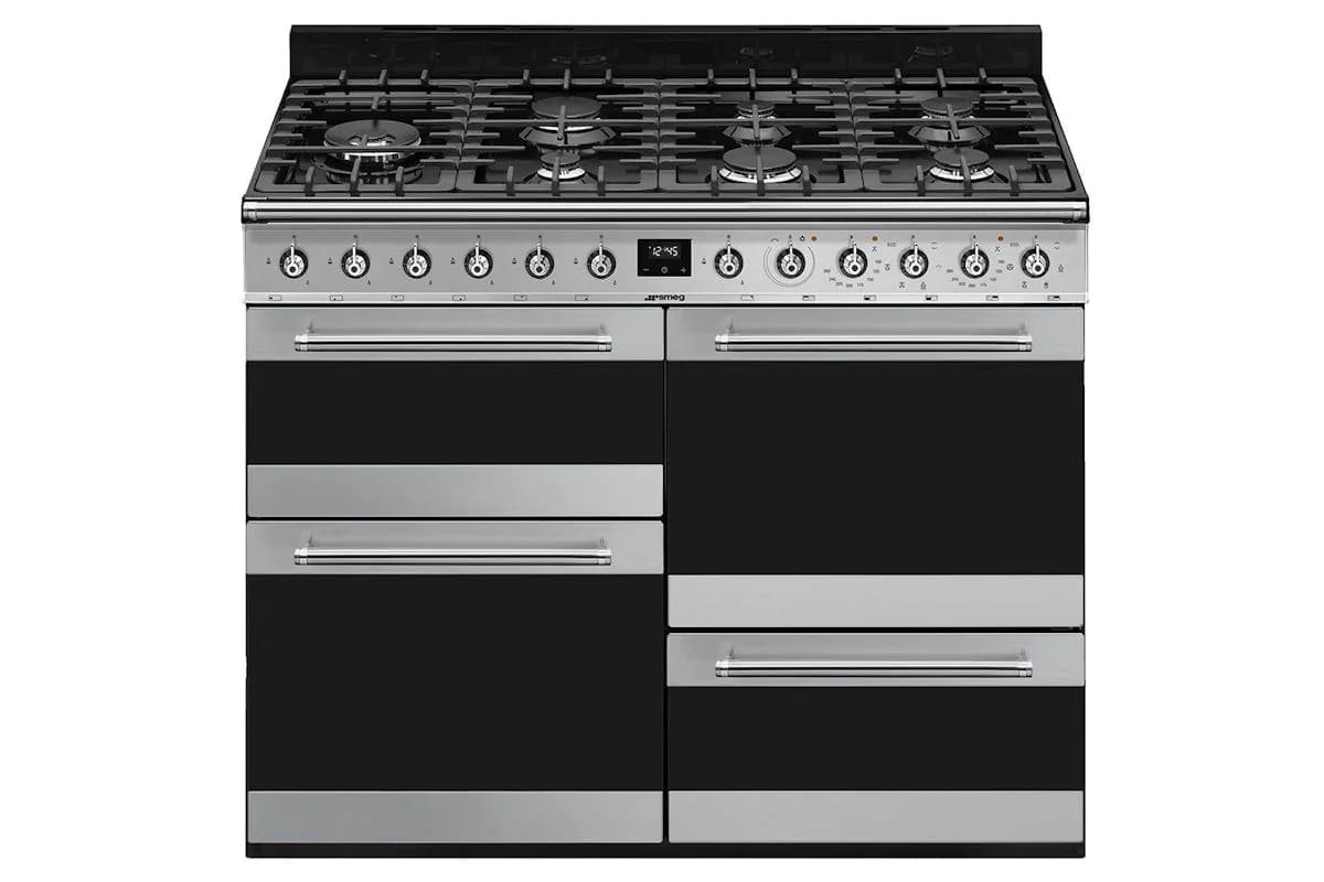 Smeg 110cm Classic Gas Range Cooker | SYD4110-1 | Stainless Steel