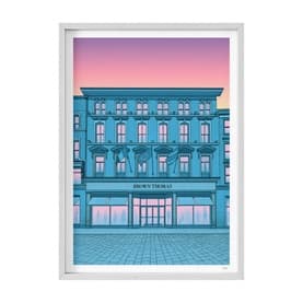 Brown Thomas 175th Anniversary Framed Storefront Print