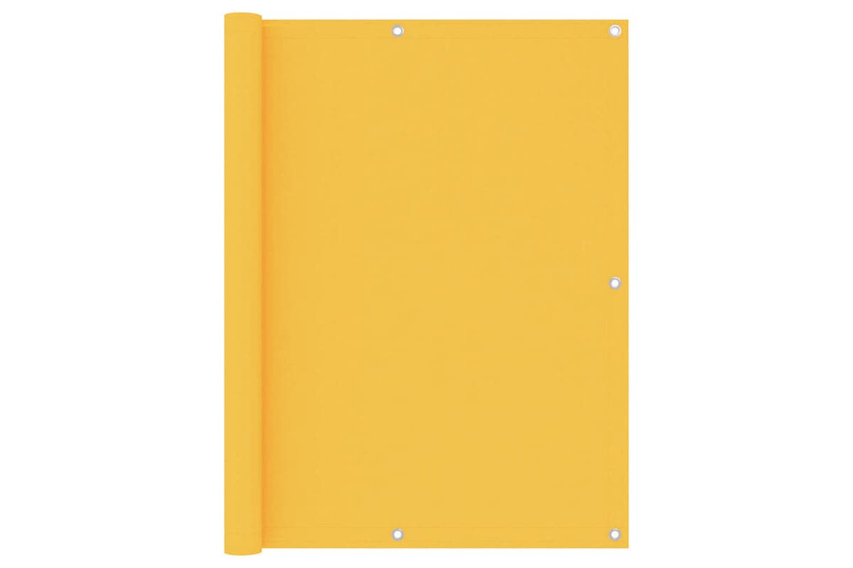 vidaXL 135028 Balcony Screen Yellow 120x300cm Oxford Fabric