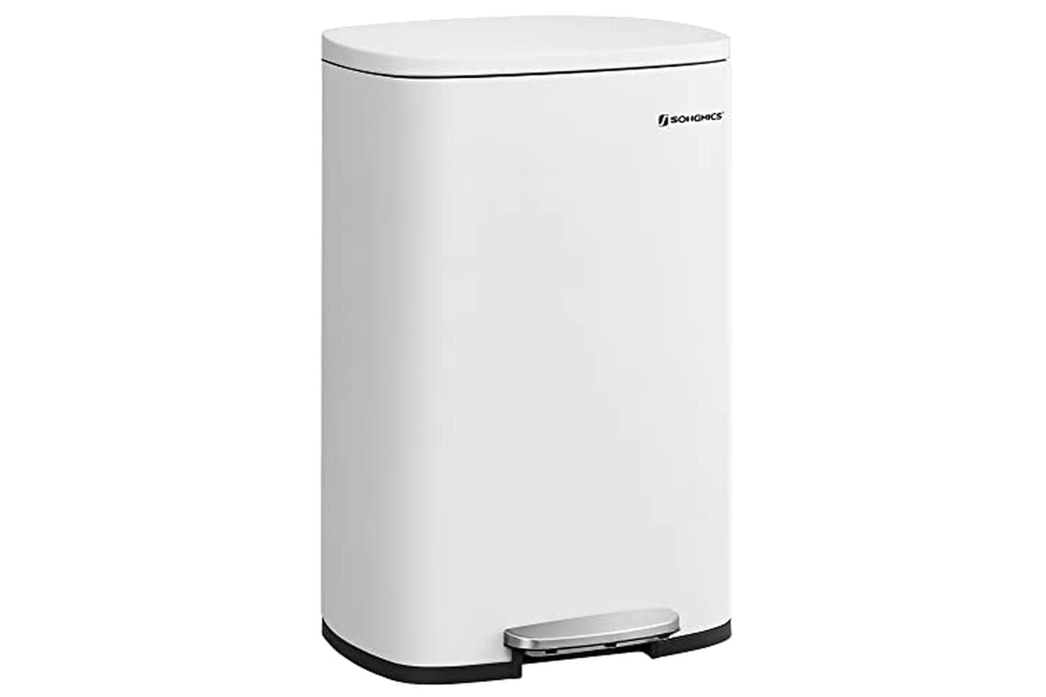 Songmics Kitchen Pedal Bin | Rubbish Waste Bin | Steel & Plastic | 50 Litre