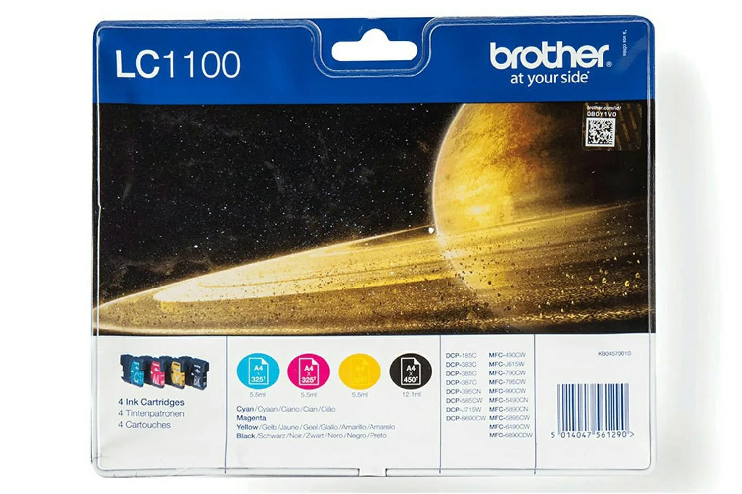 Brother LC1100VALBP Genuine Ink Cartridge | Multipack