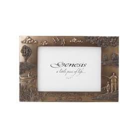 Fishing Bronze Photo Frame 5 x 7in