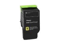 LEXMARK - yellow - original - toner cartridge - LCCP, LRP