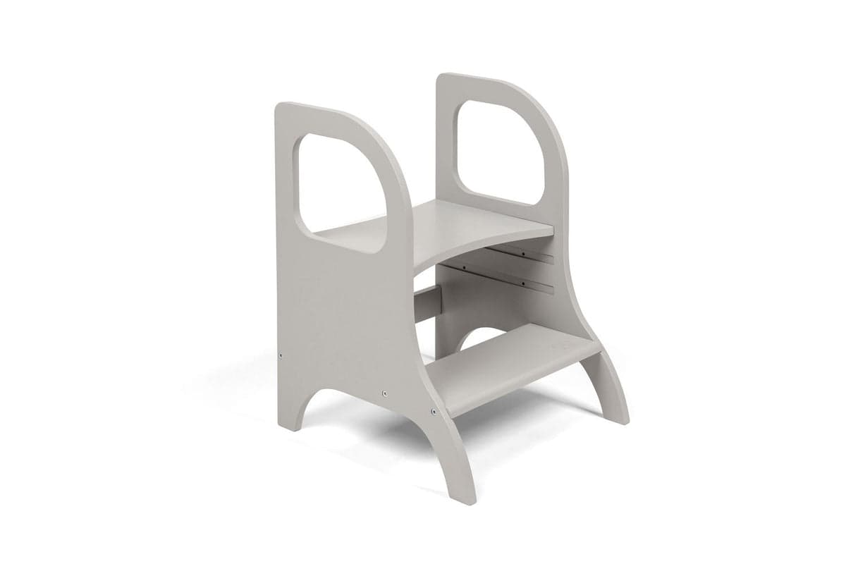 Ette Tete Adjustable Step Stool Miimo Grey | Helper Tower | Wood | Adjustable Height