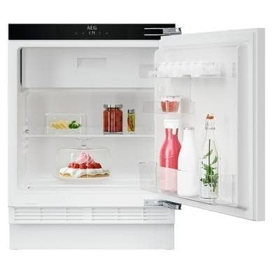 AEG 3000 Series 104 Litre Integrated Under Counter Fridge with 4 Star Freezer Compartment