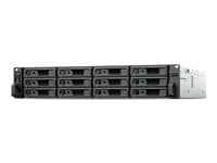 SYNOLOGY - RackStation RS2423RP+II - NAS server - 12 bays - rack-mountable - SATA 6Gb/s - RAID JBOD, 0, 1, 5, 6, 10 - RAM 8 GB - Gigabit Ethernet / 10 Gigabit Ethernet - iSCSI support - 2U