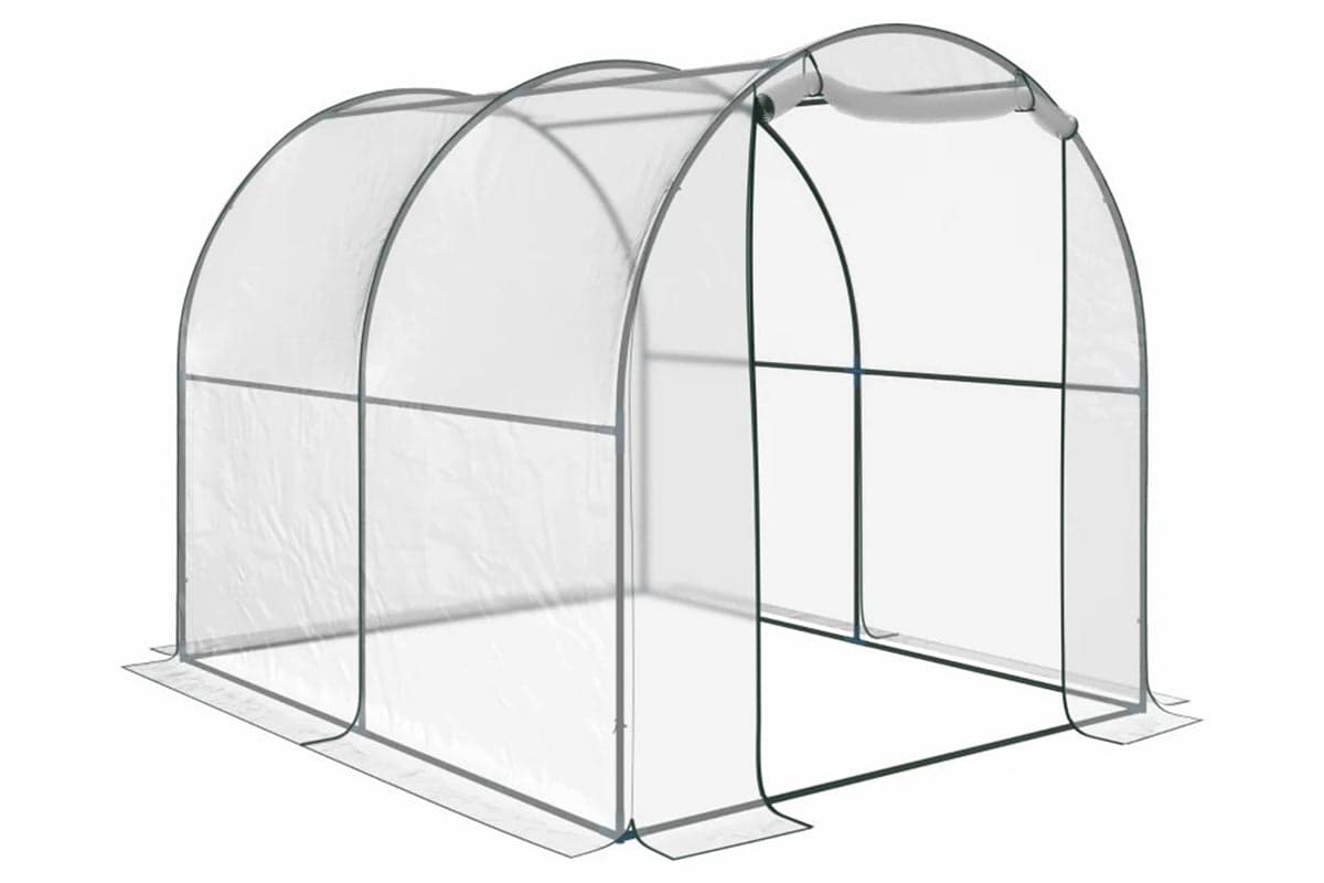 Outsunny Walk-in Small Greenhouse with Steel Frame | Transparent