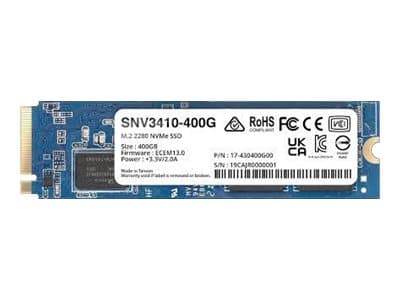 SYNOLOGY - SNV3410 - SSD - 400 GB - internal - M.2 2280 - PCIe 3.0 x4 (NVMe)