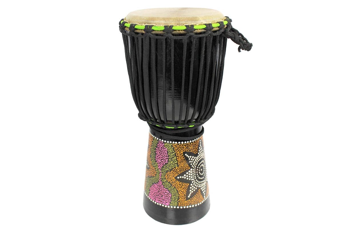 A-star 8 Inch Painted Djembe