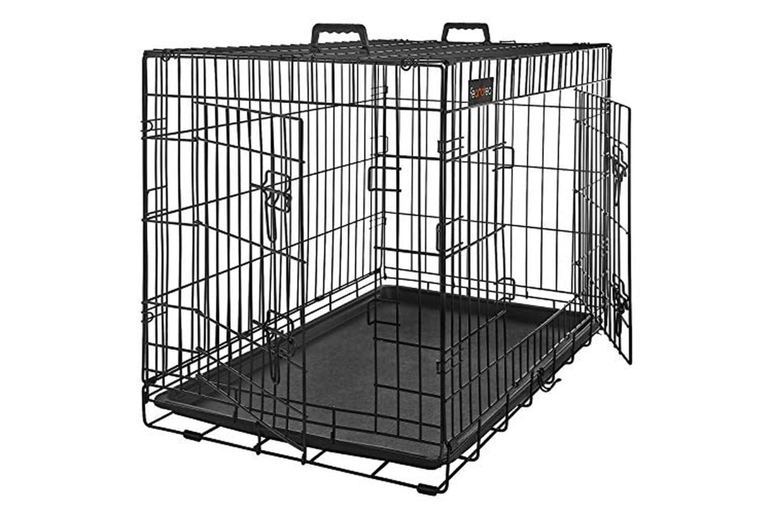 Feandrea PPD42BK XL with 2 Doors Dog Cage