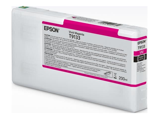 EPSON - T9133 - vivid magenta - original - ink cartridge