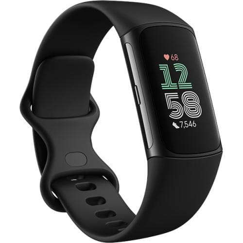 FITBIT            CHARGE 6 OBSIDIAN BAND / BLACK ALUMINUM CASE