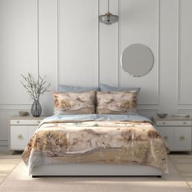 Golden Landscape Duvet Set