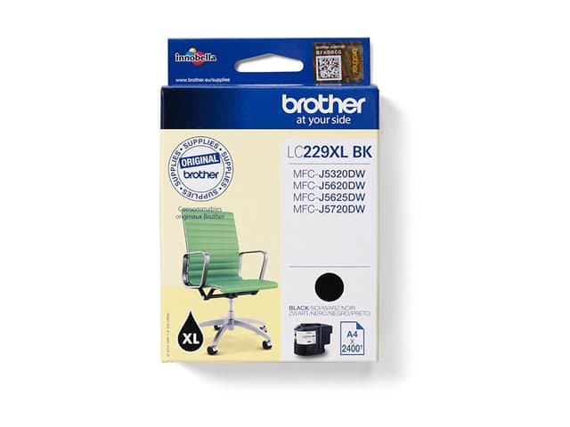 BROTHER - LC229XLBK - Black - original - ink cartridge - for Brother MFC-J5320DW, MFC-J5625DW