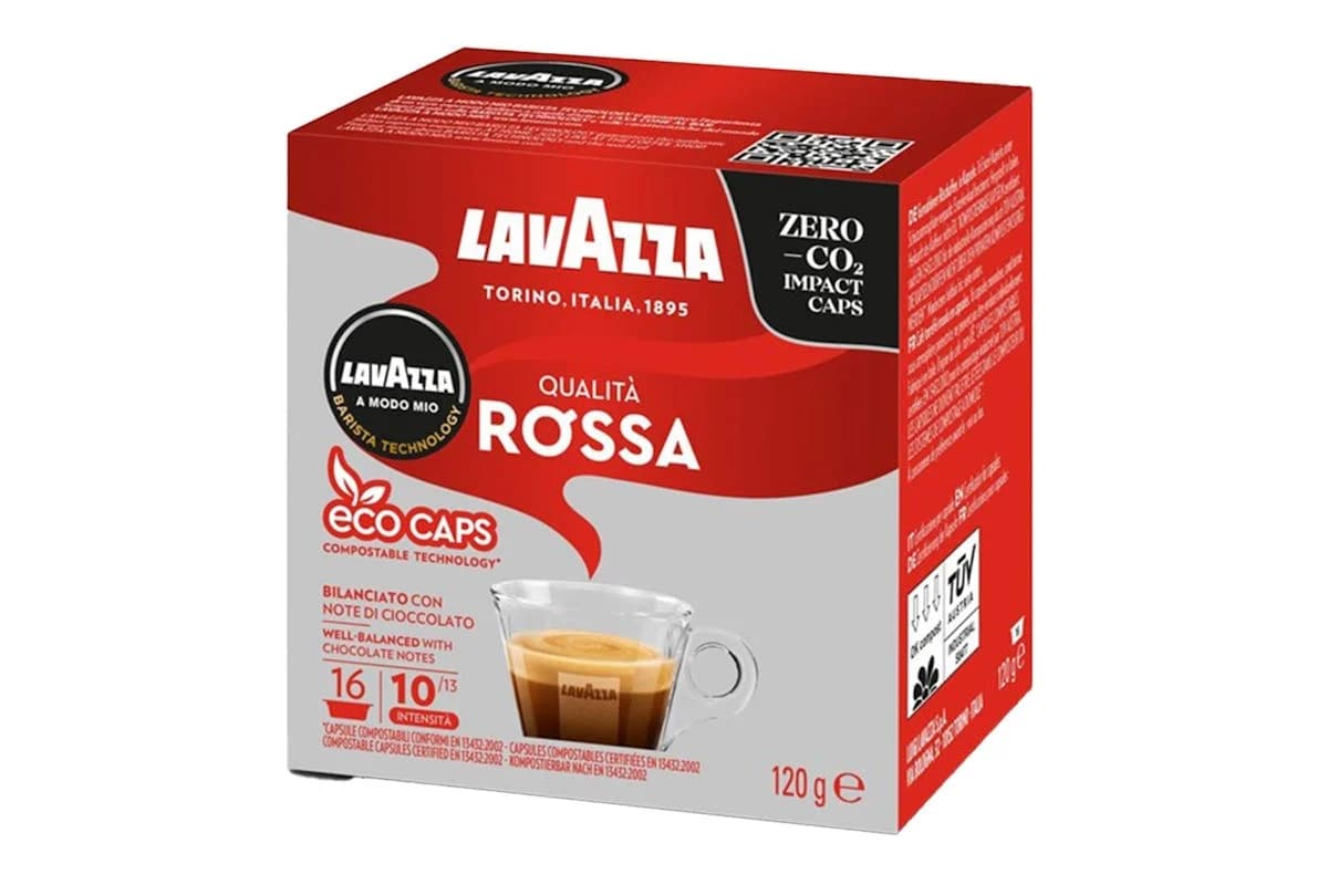 Lavazza A Modo Mio Qualita Rossa Compostable Coffee Capsule | 8985