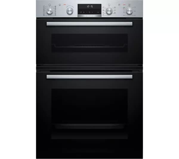 BOSCH Series 6 MBA578BS7B Electric Double Pyrolytic Smart Oven - Stainless Steel