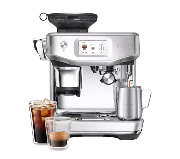 SAGE the Barista Touch Impress SES882 Bean to Cup Coffee Machine - Stainless Steel