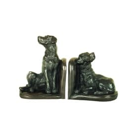Labrador Bronze Bookends Two-Piece Set