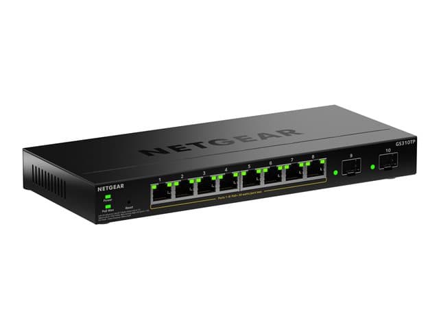 NETGEAR - GS310TPv2 - switch - 8 ports - smart
