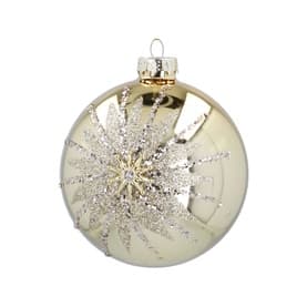 Starburst Glass Tree Decoration 10cm