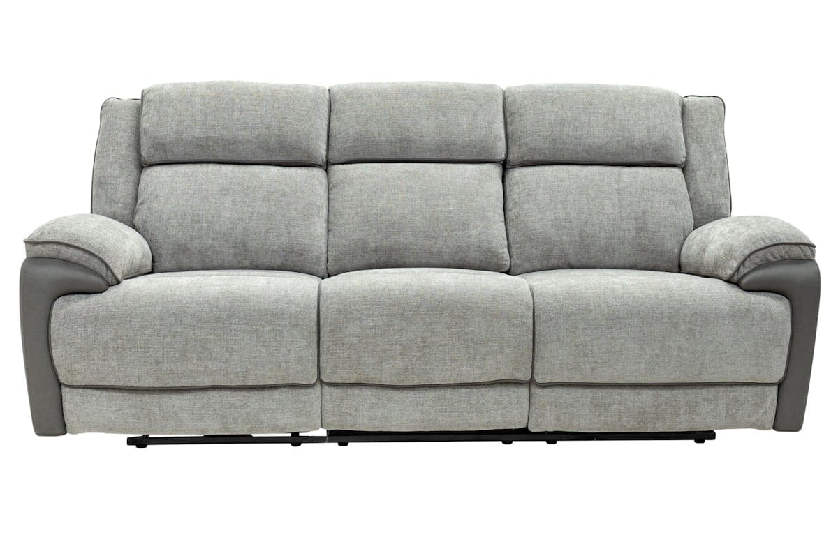 Marley 3 Seater Sofa | Power Recliner | Fabric | Grey