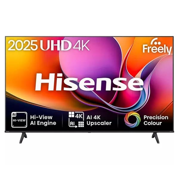 Hisense A6Q 50" 4K Smart TV - Black | 50a61q