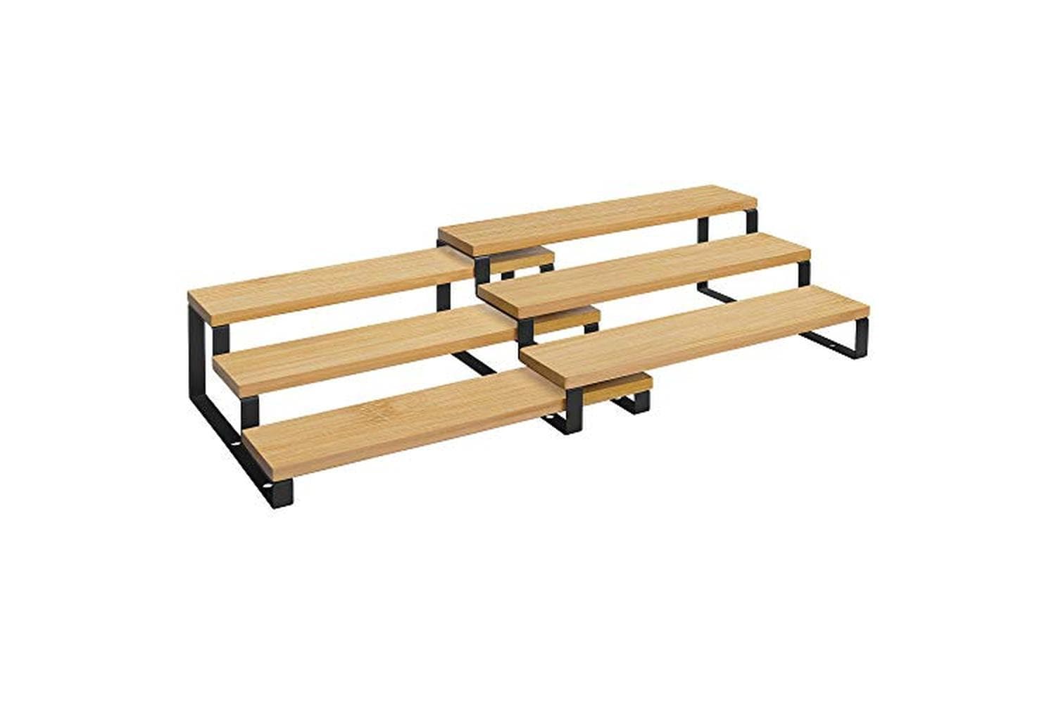 Songmics KCS016N01 Spice Rack | Set of 2 | Natural Black