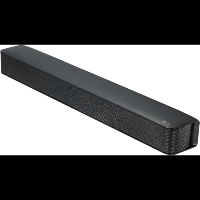 LG SQM1 Compact Bluetooth Soundbar | Black | SQM1.AGBRLLK