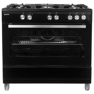 electriQ 90cm Gas Single Oven Range Cooker