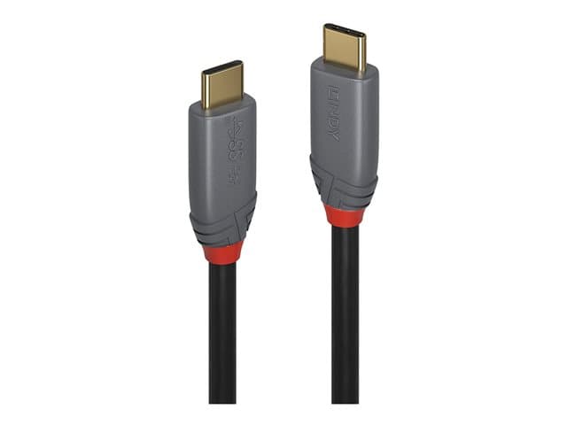 Lindy - Anthra Line - USB-C cable - USB-C to USB-C - 1 m