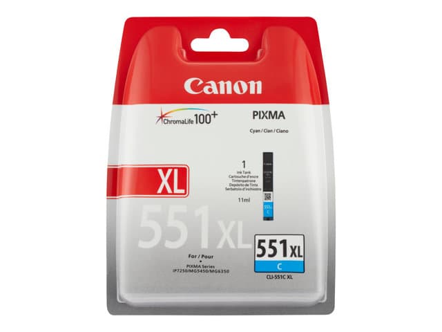 CANON - CLI-551C XL - High Yield - cyan - original - ink tank