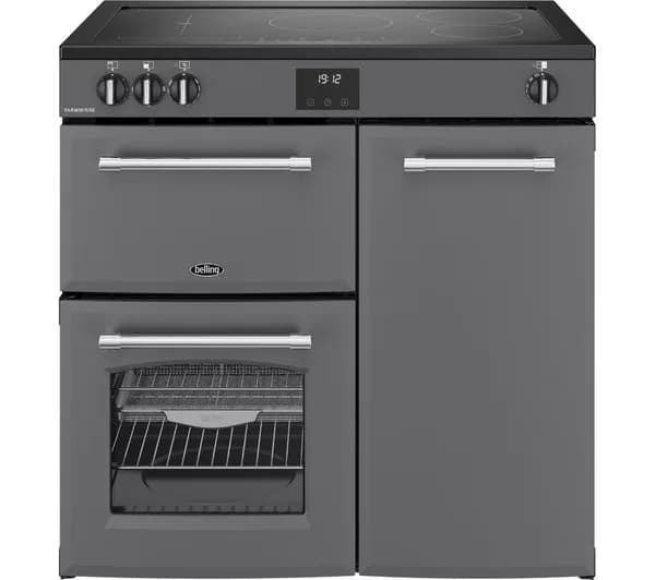 BELLING Farmhouse 90EI Electric Induction Range Cooker - Anthracite