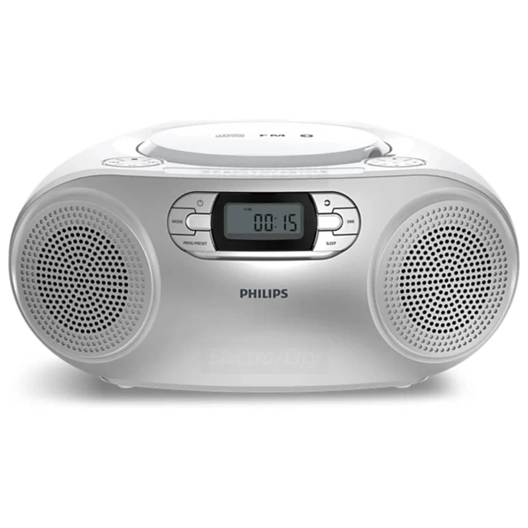 Philips Portable Radio &amp; CD Player with Bluetooth | Silver
