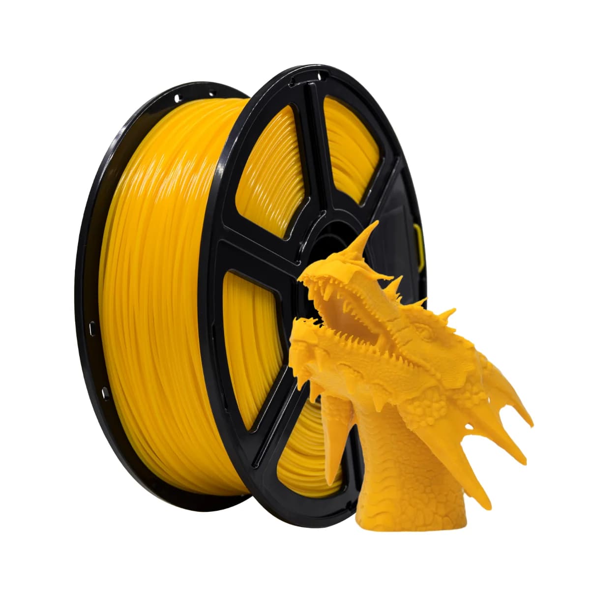Flashforge PLA Basic 3D Printing Filament 1.75mm 1kg - Yellow | 90004239002