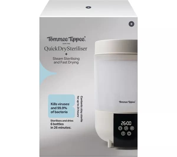 TOMMEE TIPPEE QuickDry Steriliser - White