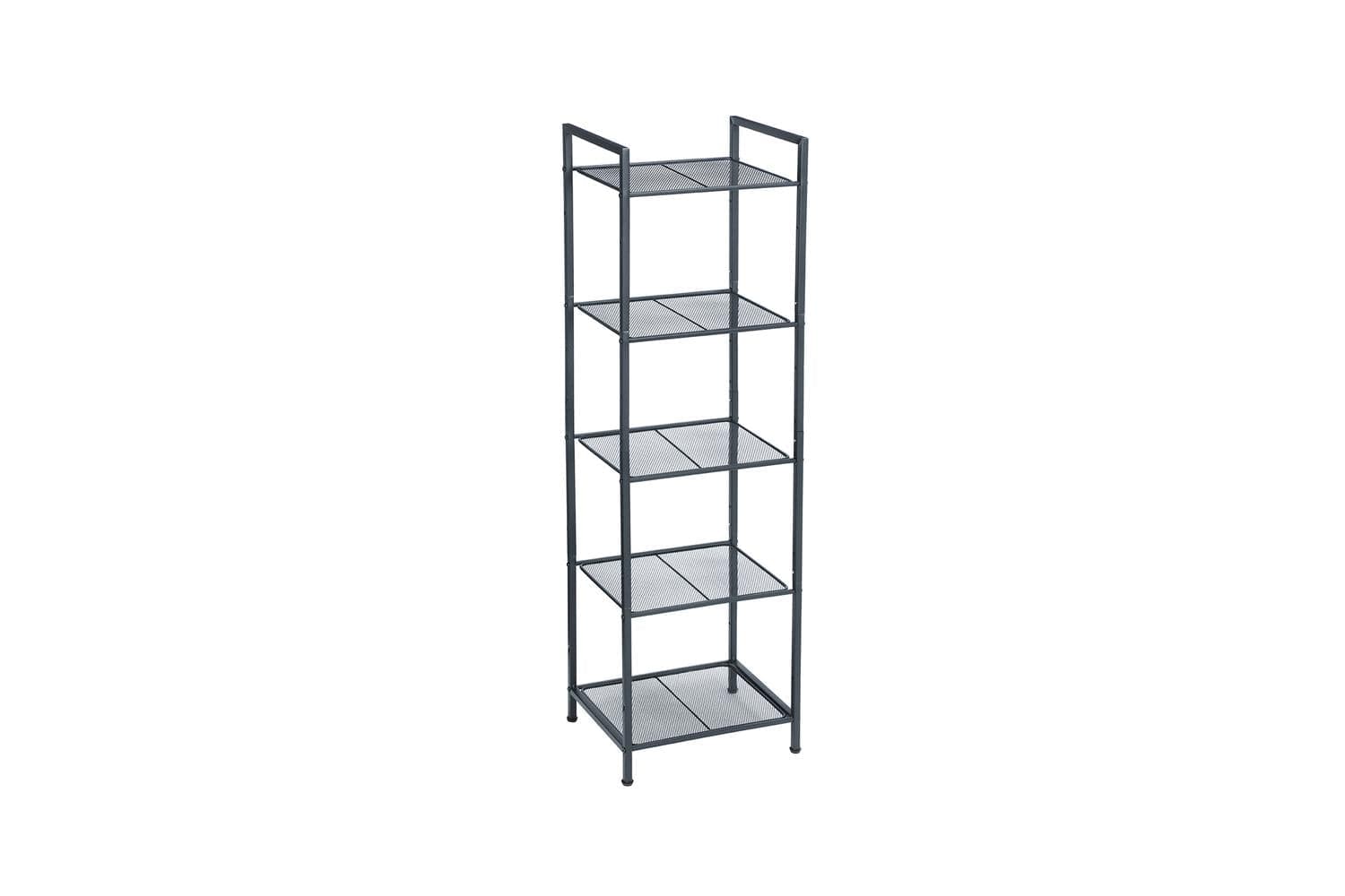 Storage Rack | Storage Shelf | Steel | 38 X 30 X 128 Cm