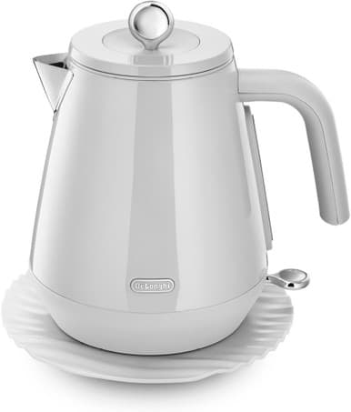 DeLonghi Eclettica 1.7L Kettle - White | KBY3001.W