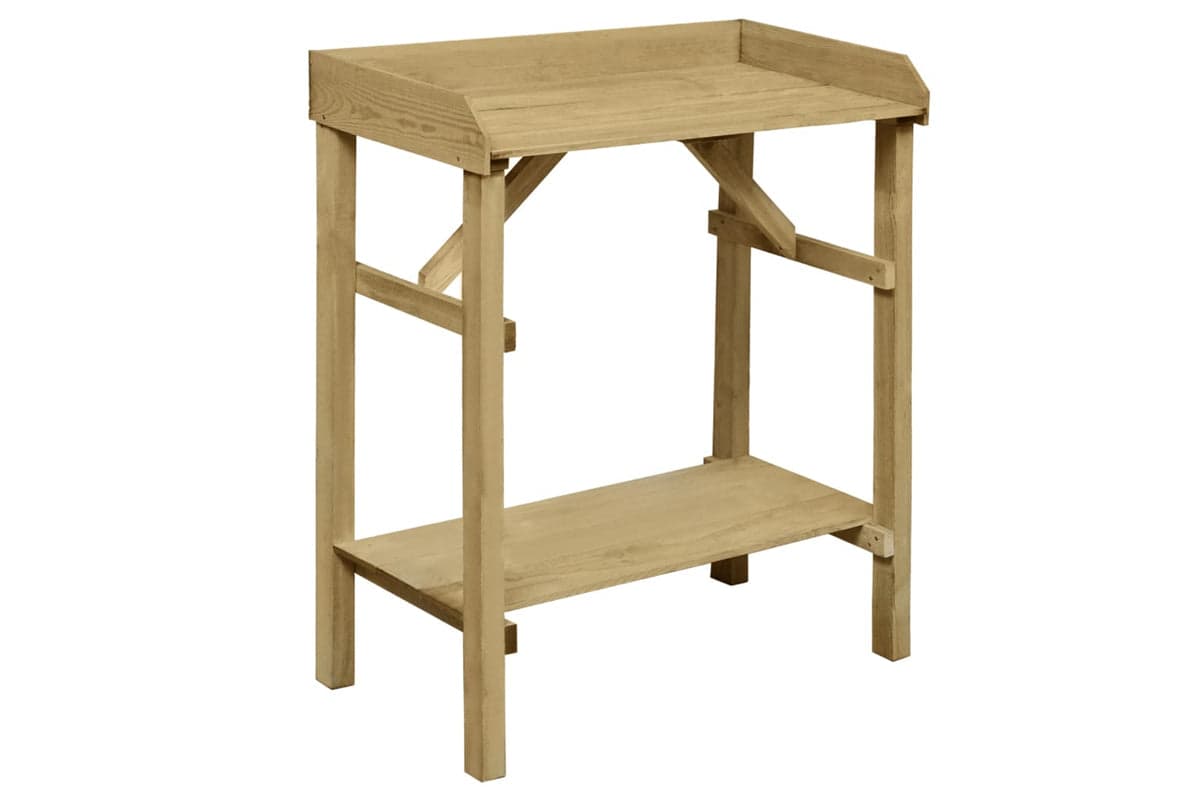 vidaXL 45302 Garden Planter Table Impregnated Pinewood 75x40x90cm