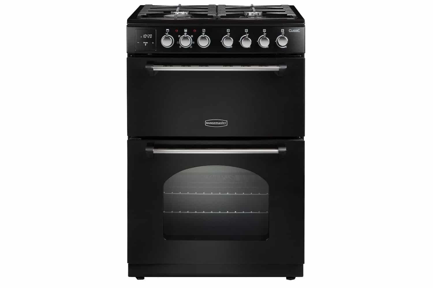 Rangemaster Classic 60cm Dual Fuel Cooker | Black