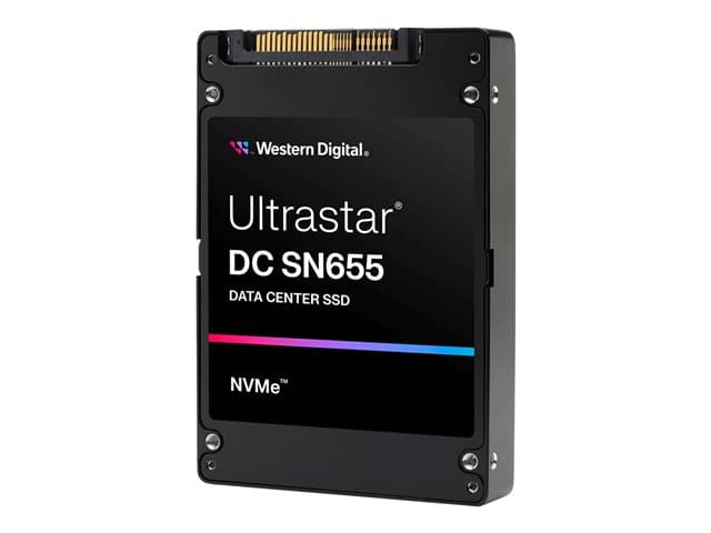 WESTERN DIGITAL - WD Ultrastar DC SN655 WUS5EC0B1ESP7Y3 - SSD - Data Centre - 30.72 TB - internal - 2.5" - U.3 PCIe 4.0 (NVMe)