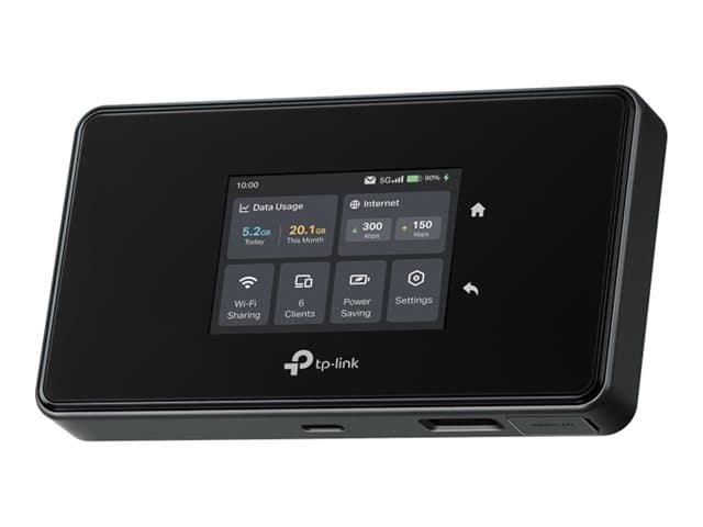 TP-LINK - M8550 V1 - Mobile hotspot - 5G LTE Advanced - 3.4 Gbps - Wi-Fi 5, Wi-Fi 6E