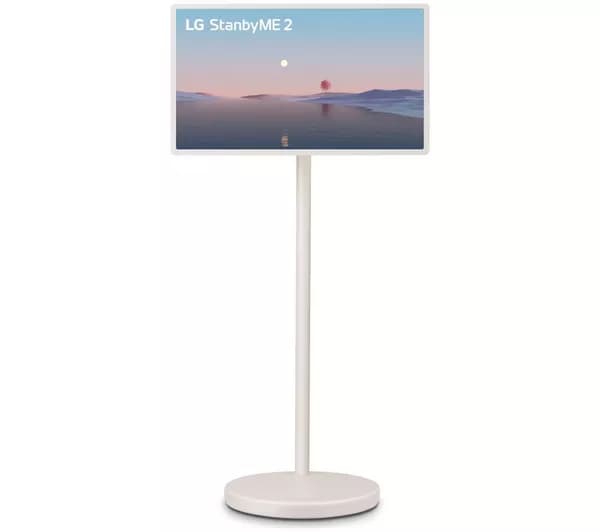 LG StanbyME 2 27LX6TDGA 27" Smart Quad HD HDR LED Portable TV - Beige