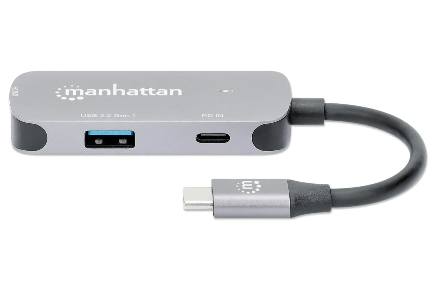 Manhattan 3-in-1 USB-C to HDMI Docking Converter with Power Delivery