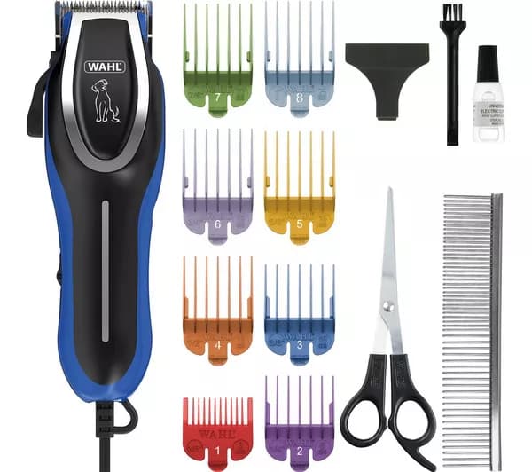 WAHL U-Clip Dog Hair Clipper - Blue & Black