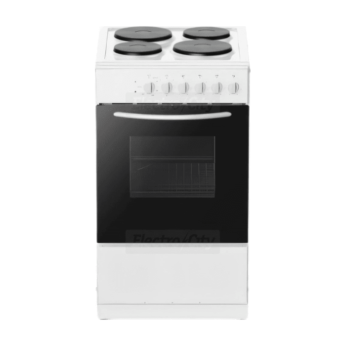 Powerpoint P05E1MDW, 50cm, Electric Cooker, White