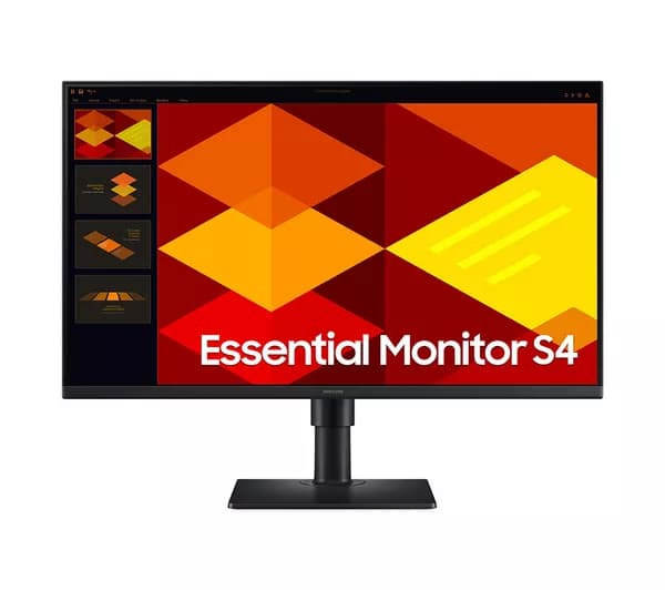 SAMSUNG LS27D400GAUXXU S4 Full HD 27" IPS LCD Monitor - Black
