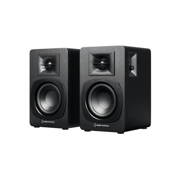 Audio Technica ATSP3X, Wireless Bookshelf Speakers, Black