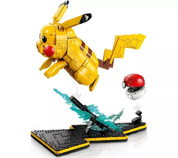 LEGO Pokemon 72152 Pikachu & Poke Ball Set for Adults