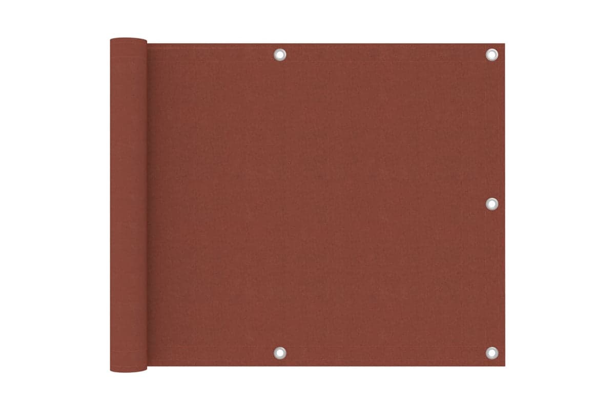 vidaXL 134972 Balcony Screen Terracotta 75x300cm Oxford Fabric