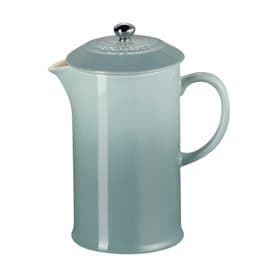 Stoneware Cafetiere with Metal Press 1L